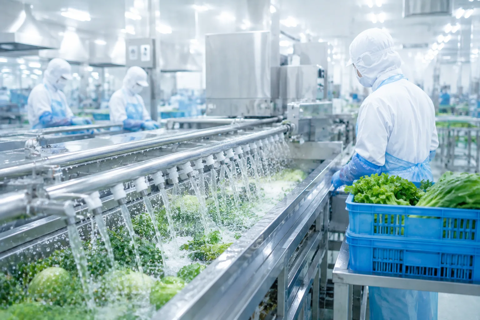 Use in factories and food processing