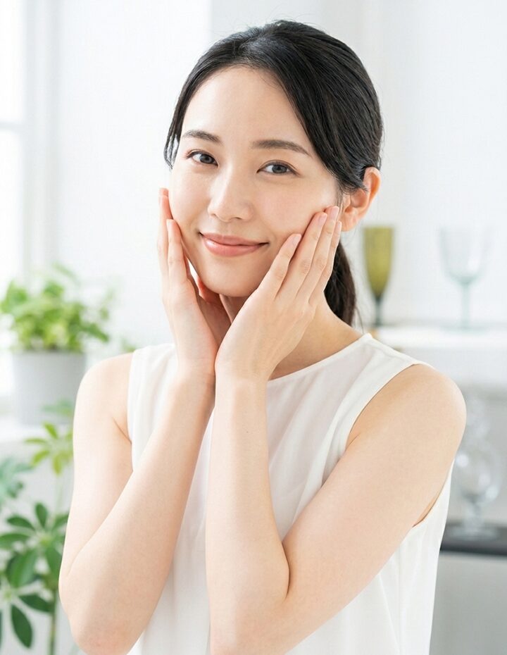 洗顔での効果イメージ