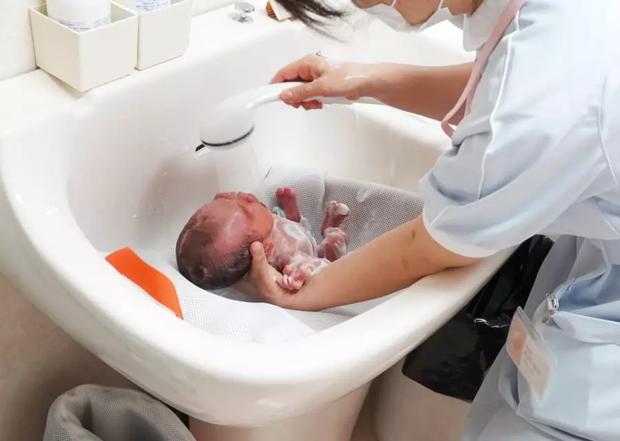 あわあわ沐浴